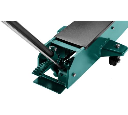 KRAFTOOL HIGH-LIFT, 10 т, 160 - 560 мм, для тяжелой техники, подкатной домкрат (43455-10)