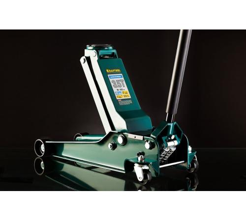 KRAFTOOL UNIVERSAL, 3.5 т, 95 - 552 мм, для СТО, универсальный подкатной домкрат (43454-3.5)