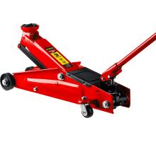 STAYER RED FORCE, 3 т, 135 - 410 мм, подкатной домкрат с увеличенным подъемом и поворотной ручкой, Professional (43151-3)