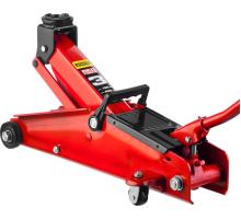 STAYER R-33 RED FORCE, 3 т, 135 - 400 мм, подкатной домкрат с увеличенным подъемом, Professional (43154-3)