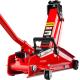 STAYER R-33 RED FORCE, 3 т, 135 - 400 мм, подкатной домкрат с увеличенным подъемом, Professional (43154-3)