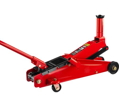 STAYER R-55 RED FORCE, 3 т, 155 - 545 мм, подкатной домкрат с высоким подъемом, Professional (43157-3)
