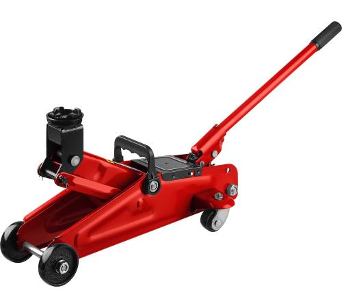 STAYER R-22 RED FORCE, 2 т, 125 - 320 мм, подкатной домкрат для легковых а/м, Professional (43152-2)