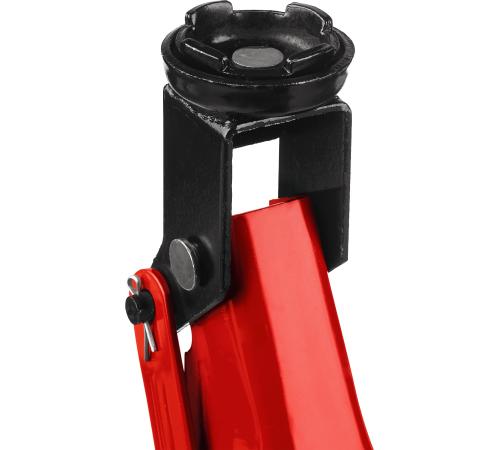 STAYER R-22 RED FORCE, 2 т, 125 - 320 мм, подкатной домкрат для легковых а/м, Professional (43152-2)