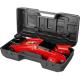 STAYER R-22 RED FORCE, в кейсе, 2 т, 125 - 320 мм, подкатной домкрат для легковых а/м, Professional (43152-2-K)