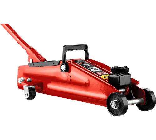 STAYER R-28 RED FORCE, 2 т, 130 - 350 мм, подкатной домкрат для легковых а/м, Professional (43153-2)