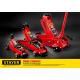 STAYER R-28 RED FORCE, в кейсе, 2 т, 130 - 350 мм, подкатной домкрат для легковых а/м, Professional (43153-2-K)