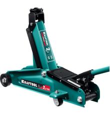 KRAFTOOL RIGID, 2.2 т, 130 - 375 мм, подкатной домкрат с увеличенным подъемом (43452-2)