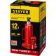STAYER RED FORCE, 12 т, 230 - 465 мм, бутылочный гидравлический домкрат, Professional (43160-12)