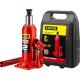 STAYER RED FORCE, в кейсе, 2 т, 181 - 345 мм, бутылочный гидравлический домкрат, Professional (43160-2-K)