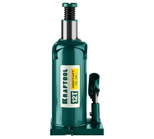 KRAFTOOL KRAFT-LIFT, 12 т, 230 - 460 мм, бутылочный гидравлический домкрат (43462-12)