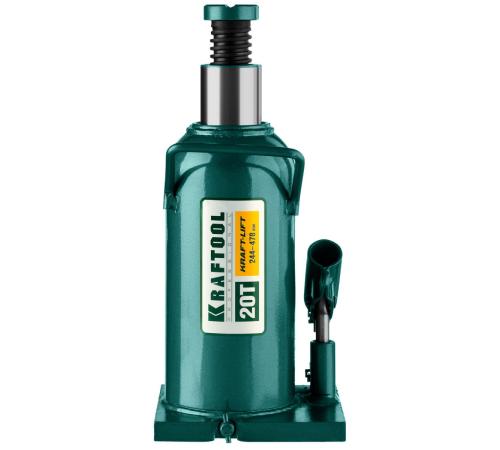 KRAFTOOL KRAFT-LIFT, 20 т, 244 - 478 мм, бутылочный гидравлический домкрат (43462-20)