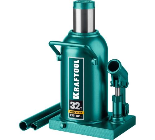 KRAFTOOL KRAFT-LIFT, 32 т, 255 - 405 мм, бутылочный гидравлический домкрат (43462-32)