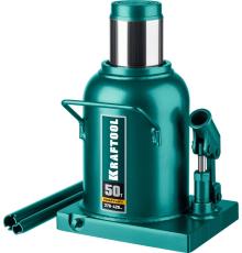 KRAFTOOL KRAFT-LIFT, 50 т, 270 - 420 мм, бутылочный гидравлический домкрат (43462-50)
