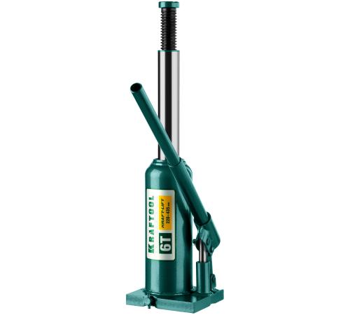 KRAFTOOL KRAFT-LIFT, 6 т, 216 - 413 мм, бутылочный гидравлический домкрат (43462-6)