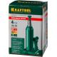 KRAFTOOL DOUBLE RAM, 4 т, 170 - 420 мм, с увеличенным подъемом, двухштоковый бутылочный домкрат (43463-4)