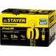 STAYER ProLift, 1 т, 2.5 м, ручная цепная шестеренная таль, Professional (4308-1)
