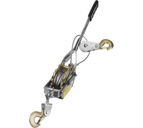 STAYER MAXPull, 1.5 т, 2.4 м, ручная рычажная лебедка (4310-1.5)