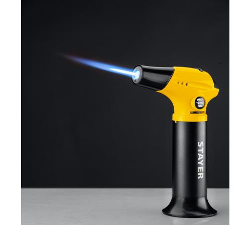STAYER ProTerm 35, 1300°С, автономная газовая горелка с пьезоподжигом, Professional (55522)