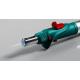 KRAFTOOL SolderGas, 120 K, 30 - 120 Вт, 1300°С, горелка, фен, пьезоподжиг, набор 10 в 1, газовый паяльник (55503-H10)