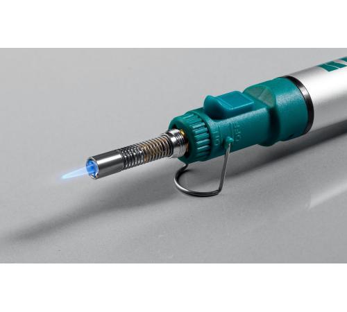 KRAFTOOL SolderGas, 70 B, 30 - 70 Вт, 1300°С, горелка, фен, набор 8 в 1, газовый паяльник (55504-H8)