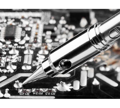 KRAFTOOL SolderGas, 70 A, 30 - 70 Вт, 1300°С, горелка, фен, набор 3 в 1, газовый паяльник (55504-H3)