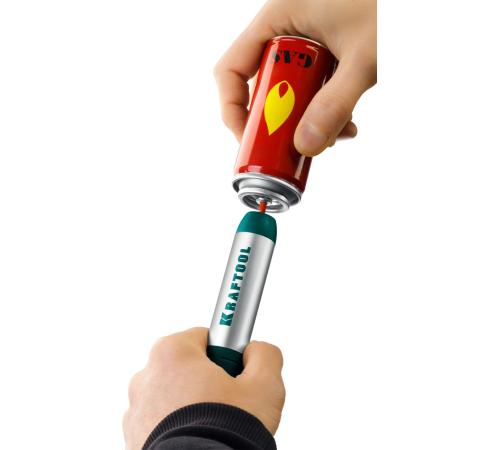KRAFTOOL SolderGas, 70 A, 30 - 70 Вт, 1300°С, горелка, фен, набор 3 в 1, газовый паяльник (55504-H3)