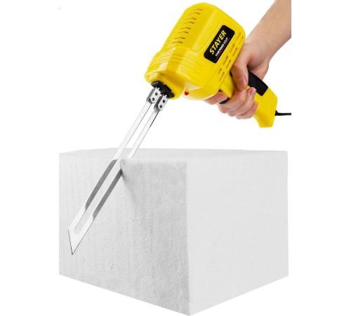 STAYER Thermo cut, 150 Вт, в наборе: 2 ножа, быстрый рез пенопласта + пластика, прибор для терморезки (45255-H2)