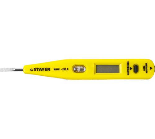 STAYER MAXElectro, 12 - 220 В, 125 мм, тестер напряжения (45290)