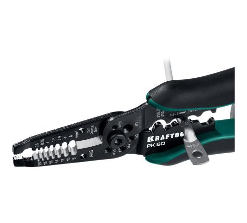 KRAFTOOL PK-60, 0.5 - 6 мм2, многофункциональный стриппер (22658)