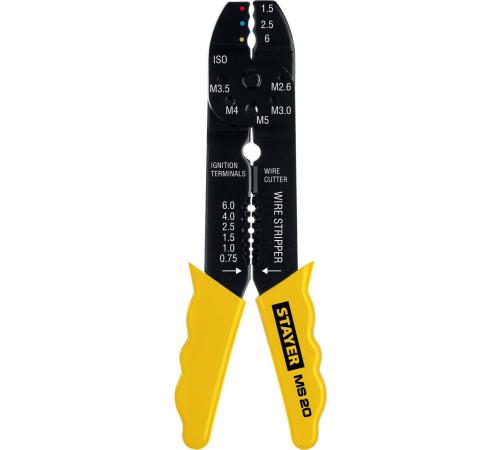 STAYER MS-20, 0.75 - 6 мм2, многофункциональный стриппер, Professional (2265-21)