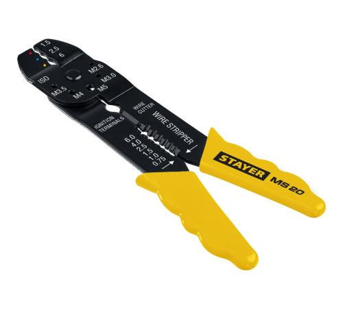 STAYER MS-20, 0.75 - 6 мм2, многофункциональный стриппер, Professional (2265-21)