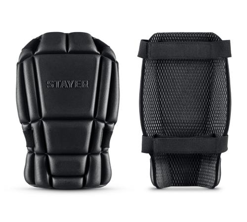 STAYER UNIVERSAL 2 в 1 вставка-наколенники защитные из ЭВА, 2 крепежных ремня (11197)