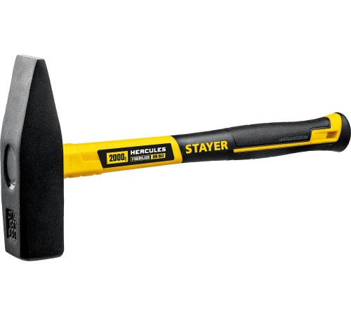 STAYER Hercules, Fiberglass, 2000 г, слесарный молоток, Professional (20050-20)