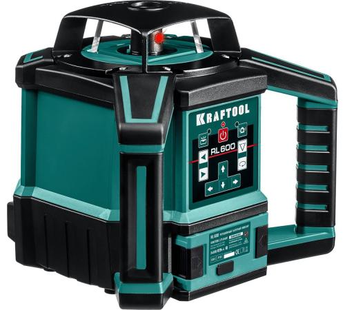 KRAFTOOL RL600, 600 м, ротационный лазерный нивелир (34600)