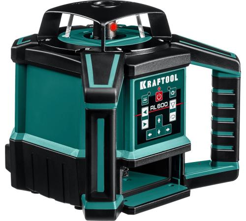 KRAFTOOL RL600, 600 м, ротационный лазерный нивелир (34600)
