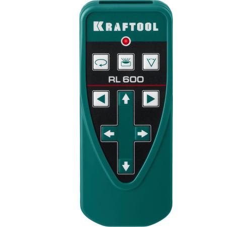 KRAFTOOL RL600, 600 м, ротационный лазерный нивелир (34600)