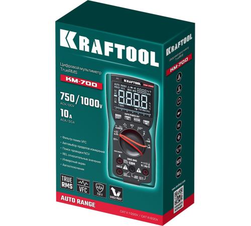 KRAFTOOL KM-700 цифровой мультиметр (59852)