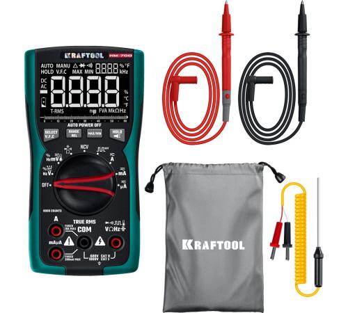 KRAFTOOL KM-700 цифровой мультиметр (59852)