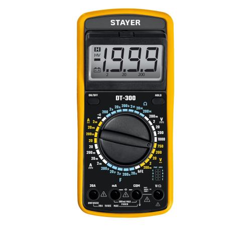 STAYER DT-300 Цифровой мультиметр (45321)