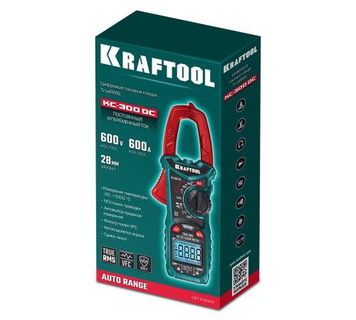 KRAFTOOL KC-300DC Цифровые токовые клещи (59830)