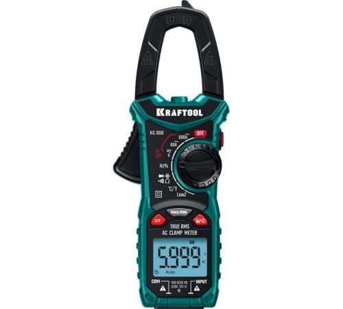 KRAFTOOL KC-300 Цифровые токовые клещи (59832)
