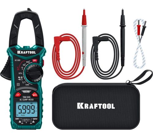 KRAFTOOL KC-300 Цифровые токовые клещи (59832)