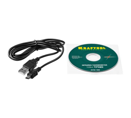 KRAFTOOL TRM-1700, -30° +1650°С, пирометр инфракрасный (45701-1650)
