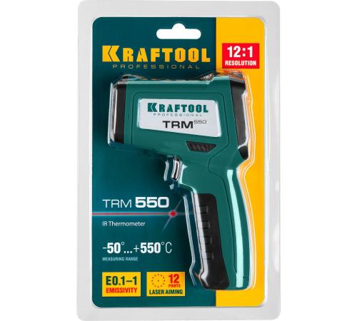 KRAFTOOL TRM-550, -50° +550°С, пирометр инфракрасный (45705-550)