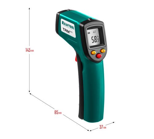 KRAFTOOL TRM-380, -50° +380°С, пирометр инфракрасный (45707-380)