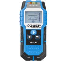 ЗУБР DX - 750, 100 мм, универсальный детектор проводки, Профессионал (45260)