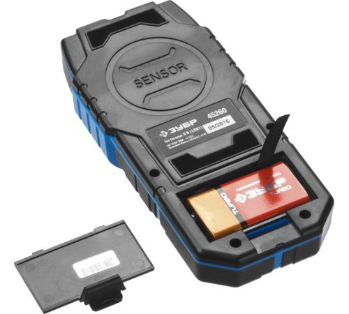 ЗУБР DX - 750, 100 мм, универсальный детектор проводки, Профессионал (45260)