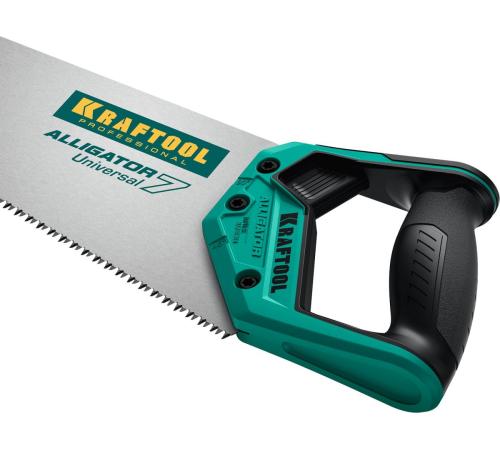 KRAFTOOL Alligator Universal 7, 500 мм, универсальная ножовка (15004-50)