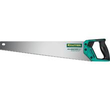 KRAFTOOL Alligator Universal 7, 550 мм, 7 TPI, 3D зуб, универсальная ножовка (15004-55)
